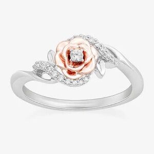 Enchanted Disney Fine Jewelry Belle Rose Ring